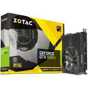 بطاقة رسومات ZOTAC GeForce GTX 1050 Ti Mini، 4 جيجابايت GDDR5 DisplayPort 128 بت للألعاب (ZT-P10510A-10L) (متجددة) in Kuwait