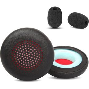 Voyager Focus 2 UC Headset Ear Pads Replacement,Voyager 4320 UC Earpads Compatible with Poly Voyager 4320 UC/4310 UC/Voyager Focus UC/Voyager Focus 2 UC Headsets(Protein Leather Ear Cushions) in Kuwait