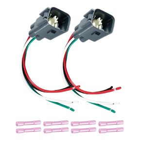 4-Wire Tail Light Connector Harness Plug Fit for Jeep Wrangler 2.4L 2.5L 4.0L 1998-2006 Replace 56018648AC 56018649AC 56018649AD 56018648AD, 2PCS in Kuwait