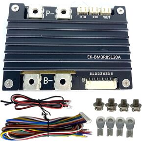 4S 120A بطارية ليثيوم ثلاثية BMS لوح حماية مزدوج الجوانب مثبت على أنبوب الطاقة in Kuwait