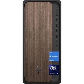 كمبيوتر HP 2025 OmniDesk Business Next Gen AI PC، Intel Core Ultra 7 265، NVIDIA GeForce RTX 5060، ذاكرة الوصول العشوائي DDR5 سعة 16 جيجابايت، 2 تيرابايت SSD، USB-C، Wi-Fi 6، بلوتوث 5.4، لوحة مفاتيح وماوس سلكي، Win11 Pro، خشب داكن in Kuwait