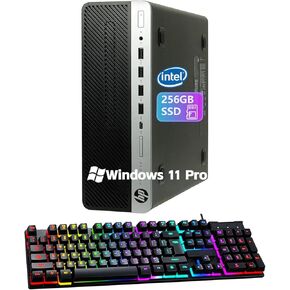 HP ProDesk 600 G3 SFF PC Desktop Computer, Core i3-7100 3.9GHz, 8GB RAM 256GB SSD, WiFi BT, Win11 Pro, Keyboard Mouse, Small Form Factor for Home(Renewed) in Saudi Arabia
