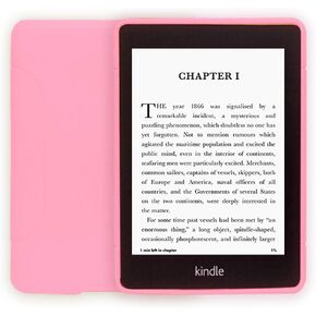 Youngme Kindle Paperwhite Case - Slim Fit TPU Gel Protective Case Cover for Kindle Paperwhite 10th Generation 2018 Released (Model No: PQ94WIF) Pink in Saudi Arabia