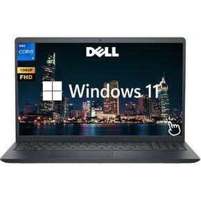 Dell Business Laptop, 15.6" FHD Touchscreen Laptop Computer, 13th Gen Intel Core i7-1355U (10-Core), 16GB RAM 1.5TB Storage (1TB SSD+512GB Dock), Windows 11, Numeric Keypad, HDMI, Black in Kuwait