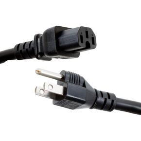 New Xbox 360 Special Notch Power Cord - AC Power Supply Cable - Notched 3-Prong for Microsoft Xbox 360 AC Adapter HP-AW203EF3-LF Brick in Kuwait