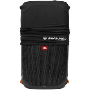 JBL PartyBox 110 - مكبر صوت محمول للحفلات مع أضواء مدمجة وصوت قوي وجهير عميق، أسود بما في ذلك غطاء الغبار الواقي من Winguard in Kuwait