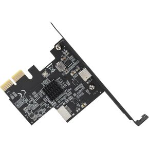 بطاقة توسيع USB 3.2 Gen 2، بطاقة PCIe بسرعة 10 جيجابت في الثانية مع منافذ من النوع C ونوع E، ورقاقة ASM3142، التوصيل والتشغيل لـ 10/11/7، متوافقة مع فتحات PCIe X4/x8/x16 in Kuwait