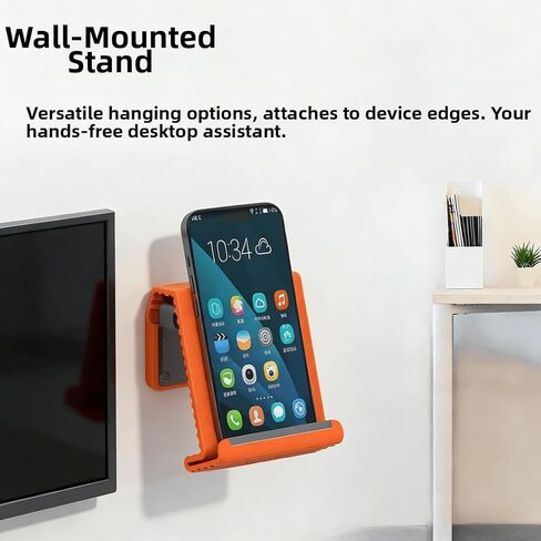 Silicone Flexible Foldable Phone Tablet Stand, Creative Lazy Bracket for Desktop & Travel, Universal Adjustable Holder for Cell Phone, Tablet and Notebook in Kuwait