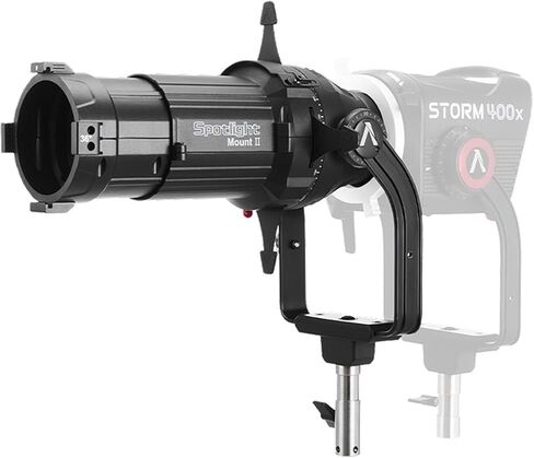 مجموعة عدسات Aputure Spotlight Mount II 36° معدّل عدسة إسقاط بيضاوية متوافقة مع Storm 400x 700x Amaran Halo 600x و300x 200x وRay 360c 660c Bowens Mount LED Light أقل من 800 وات in Kuwait