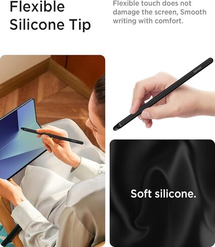 Miimall Stylus Pen for Samsung Galaxy Z Fold 7 6 5 Slim S Pen Fold Edition, Tilt Sensitivity, Pixel Precision Stylus Pencil for Pixel fold, Compatible for All Touch Screen iPhone iPad Android Tablet in Kuwait