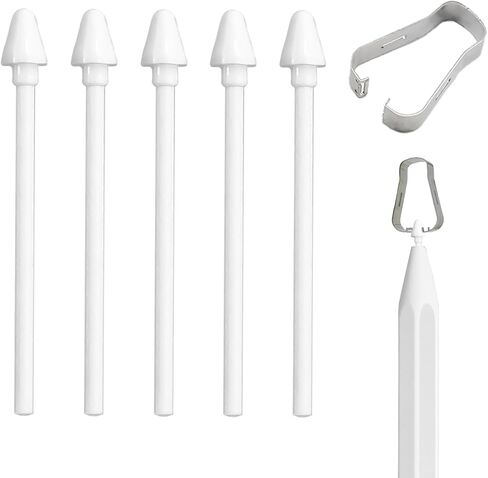 5Pcs Tab S11 S Pen Nibs/Tips Replacement for Samsung Galaxy Tab S11 Stylus Compatible with Galaxy Tab S11 Ultra Pen Tips with Tweezer in Kuwait