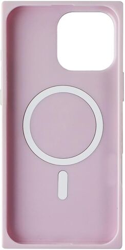 حافظة إليزابيث جيمس متوافقة مع MagSafe لهاتف Apple iPhone 16 Pro Max - أحمر الخدود اللامع in Kuwait