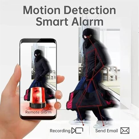 A9 Mini Wireless Surveillance Camera 1080p WiFi Security Monitoring Remote Monitor, Camera, Smart Home in Kuwait