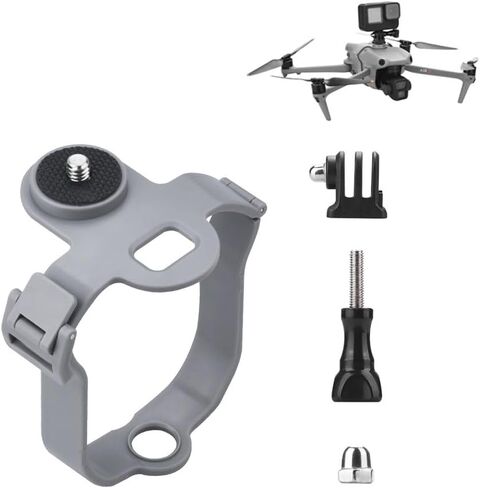 حامل تمديد علوي لـ DJI Air 3/Air 3S Drone محول حامل لـ Gopro 11/10/X3 ملحقات دعائم تثبيت كاميرا الحركة in Kuwait