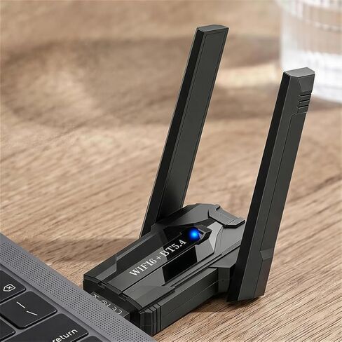 محول USB بلوتوث واي فاي لأجهزة متعددة، نقل جيجابت عالي السرعة ثنائي النطاق، سطح المكتب، الكمبيوتر المحمول، PS5 in Kuwait