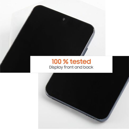 شاشة غير أصلية لهاتف Samsung Galaxy S21 5G بديلة لشاشة Samsung G991 LCD SM-G991B، SM-G991U أجزاء إصلاح مجموعة التحويل الرقمي التي تعمل باللمس مع إطار (أسود بدون وظيفة بصمة الإصبع) in Kuwait