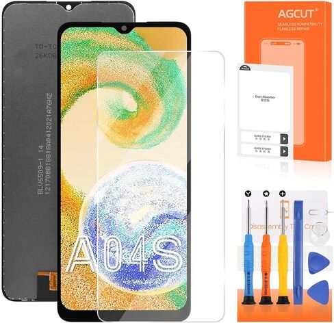 for Samsung Galaxy A04S Screen Replacement for Display Samsung A04S LCD SM-A047M/DS SM-A047F/DS Screen Replacement Digitizer Touch Assembly Repair Parts in Kuwait