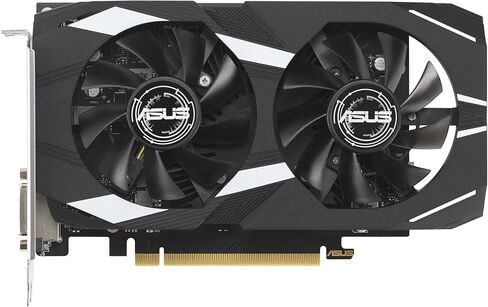 بطاقة رسومات الألعاب ASUS Dual NVIDIA GeForce RTX 3050 6GB OC Edition - PCIe 4.0، ذاكرة GDDR6 سعة 6 جيجابايت، HDMI 2.1، DisplayPort 1.4a، تصميم بفتحتين، تصميم مروحة Axial-tech، تقنية 0dB، دعامة فولاذية in Kuwait