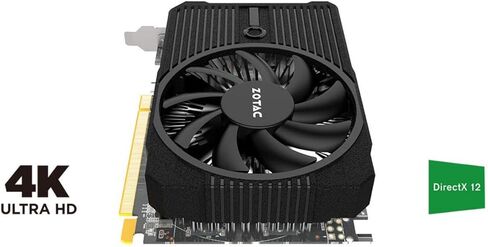 ZOTAC GeForce GTX 1050 Ti Mini, 4GB GDDR5 DisplayPort 128-bit Gaming Graphic Card (ZT-P10510A-10L) (Renewed) in Kuwait