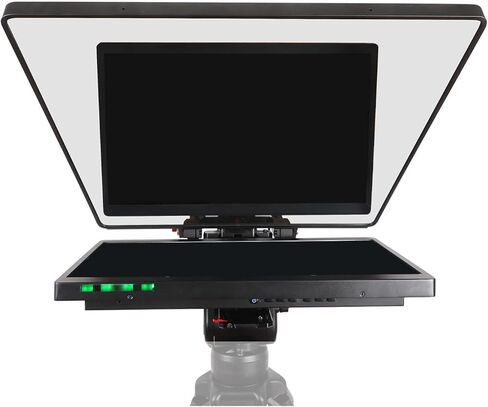 Heroview D Series 19 بوصة عالية السطوع شاشة واحدة ستوديو ملقن 1000nits HDMI/VGA، برنامج متضمن، زجاج مقسى سهل الإعداد، للاستوديوهات، البث المباشر، التعليم، إطار التصنيع باستخدام الحاسب الآلي in Kuwait
