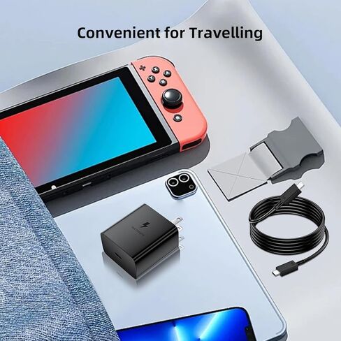 شاحن USB C 60 وات مع كابل 5 أمبير لمحول شحن سريع للغاية لهاتف Samsung S26 Ultra S25 S23 A17 A16 محول طاقة قابس الحائط لهاتف iPhone 17 Pro Max 16 15 Pixel 10a 9a USB-C إلى Type C PD Charge Cord 1M in Kuwait