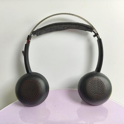 Voyager Focus 2 UC Headset Ear Pads Replacement,Voyager 4320 UC Earpads Compatible with Poly Voyager 4320 UC/4310 UC/Voyager Focus UC/Voyager Focus 2 UC Headsets(Protein Leather Ear Cushions) in Kuwait