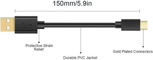 حزمة CableCreation 8K HDMI USB C Hub مع كابل USB C إلى USB قصير in Kuwait