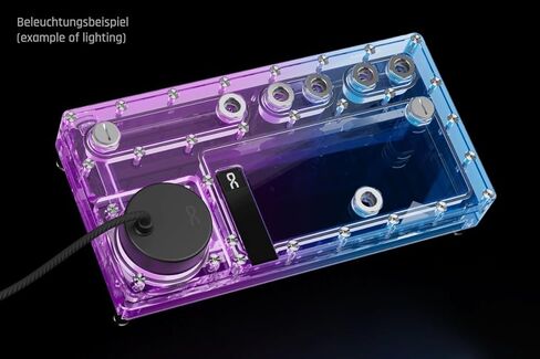 Alphacool Core Distro Plate 280 Left with VPP/D5 Apex PWM Pump in Kuwait