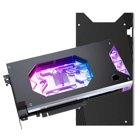 Copper GPU Water Block Use for ASUS ROG Astral RTX 5090 O32G Gaming Graphics Card - Full Coverage GPU Water Cooling Block with Metal Backplate/RGB Aura 5V RBW in Kuwait