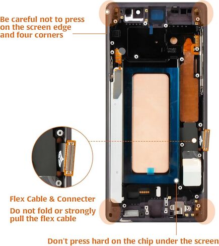 InCell Note 9 LCD (بدون وظيفة بصمة الإصبع) مع استبدال شاشة إطار أسود منتصف الليل لهاتف Samsung Galaxy Note 9 N960U N960F N960W LCD مجموعة رقمية تعمل باللمس in Kuwait