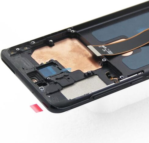 شاشة OLED لهاتف Samsung Galaxy S20 Plus 5G G986 بديلة لشاشة Samsung Galaxy S20 Plus G985 OLED مجموعة محول رقمي لشاشة تعمل باللمس مع أدوات (مع بصمة الإصبع، إطار أسود) in Kuwait