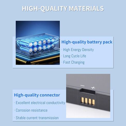 W-10 for Netgear MR1100 Battery - Replacement for Netgear Nighthawk M1 LTE MR1100, W-10 Mobile Hotspot Router Battery 5040mAh Model P/N: 308-10019-01 in Kuwait