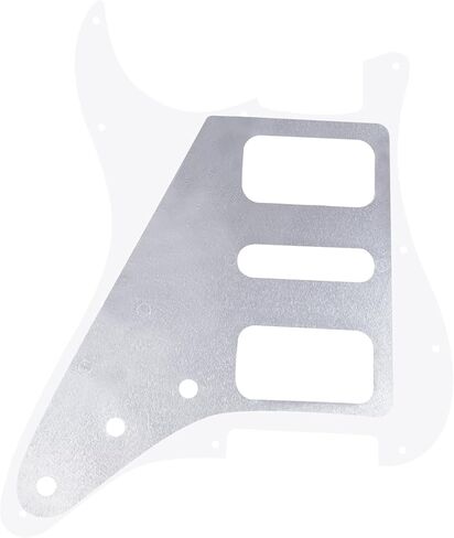 Banworks Strat HSH Pickguard مع فتحة هامبوكر مفتوحة الزاوية، لوحة خدش ذات 4 طبقات و11 فتحة للولايات المتحدة الأمريكية/المكسيكية Fender Standard Stratocaster Strat ST JT/HB-34 لؤلؤة بيضاء in Saudi Arabia