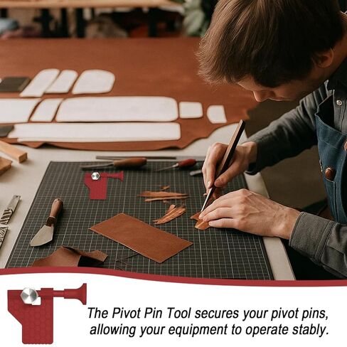 Pivot Pin Tool AR Tool Kit for Installation Process Easier, Compatible with The Pivot Pin of Any 223, AR Vise Block Takedown Pin for Assembly and Repair(1PCS, Red) in Kuwait