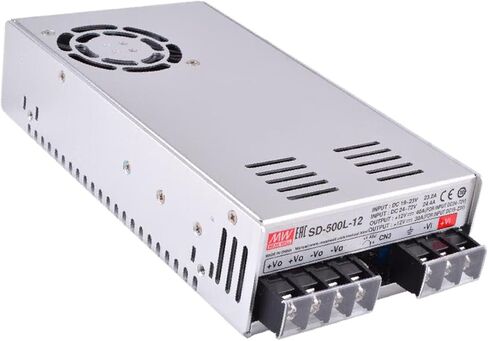 [PowerNex] محول جيد SD-500L-12 12V 40A مغلق DC-DC in Kuwait