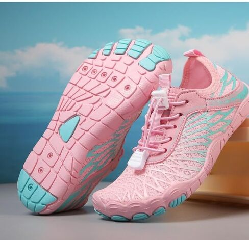 Barefoot Shoes for Boys & Girls Minimalist Quick Dry Water Shoes Breathable Non-Slip Hiking Walking Shoes in Saudi Arabia
