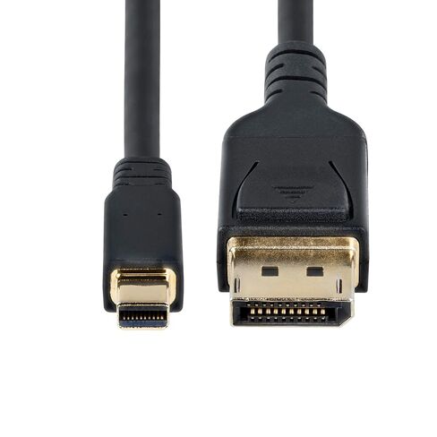كابل StarTech.com بطول 10 أقدام (3 أمتار) Mini DisplayPort إلى DisplayPort 1.4، 8K 60 هرتز/4K 120 هرتز HBR3 HDR، سلك UHD mDP إلى DP 1.4 in Kuwait
