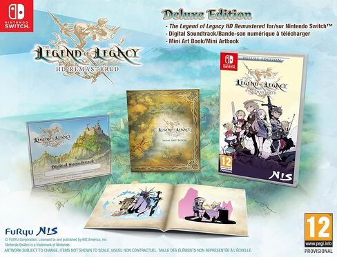 The Legend of Legacy HD Remastered [Deluxe Edition] in Kuwait