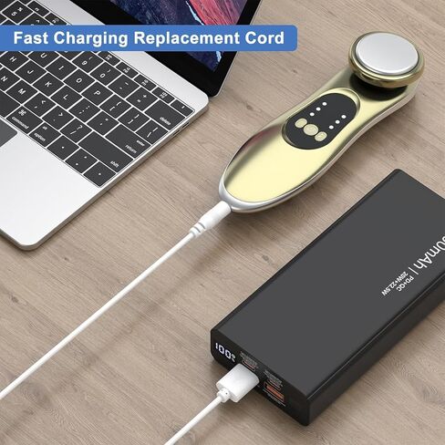 Vancle 2 حزمة كابل شحن DC - USB إلى DC 2.5 مم سلك شاحن سريع لأجهزة التجميل كابل شحن مدلك سلك شاحن in Kuwait