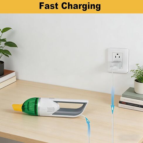 Charger for Horsepower Duck R1-3524 R1-3224 17694 17695 R13524 R13224 Gold Edition Compact Cordless Vacuum 7.4V 2000mAh Battery Power Adapter Cord in Kuwait