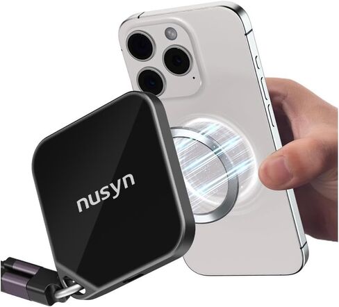 NSP33 2 تيرابايت SSD محمول مغناطيسي، حتى 2000 ميجابايت/ثانية، USB-C، USB 3.2 Gen 2x2، غطاء من الألومنيوم + الزجاج، يدعم تسجيل iPhone، متوافق مع الأجهزة اللوحية وأجهزة الكمبيوتر والهواتف الذكية وأجهزة الكمبيوتر - أسود in Kuwait