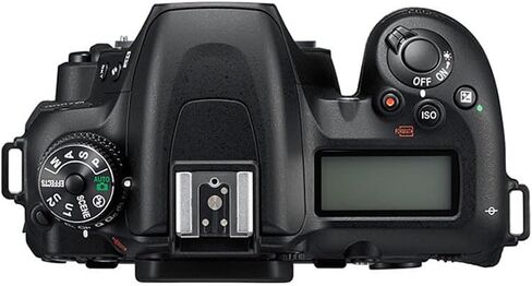 هيكل كاميرا Nikon D7500 DSLR، مستشعر DX بدقة 20.9 ميجابكسل، فيديو 4K UHD، حزمة تصوير 51 نقطة AF 8 إطارًا في الثانية مع بطارية بديلة EN EL15C + مجموعة تنظيف + بطاقة ذاكرة سعة 64 جيجابايت in Kuwait