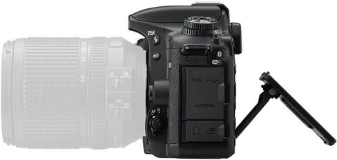 هيكل كاميرا Nikon D7500 DSLR، مستشعر DX بدقة 20.9 ميجابكسل، فيديو 4K UHD، حزمة تصوير 51 نقطة AF 8 إطارًا في الثانية مع بطارية بديلة EN EL15C + مجموعة تنظيف + بطاقة ذاكرة سعة 64 جيجابايت in Kuwait