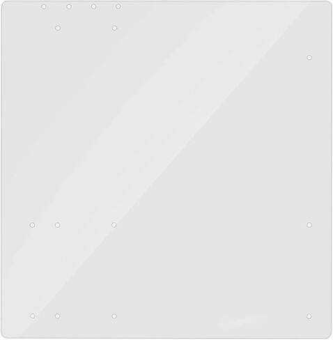 Open Frame Transparent Acrylic Overlock Computer Case DIY Base Stand for MATX Motherboard, Thickness 4mm, Size 268 X 268 Mm in Kuwait