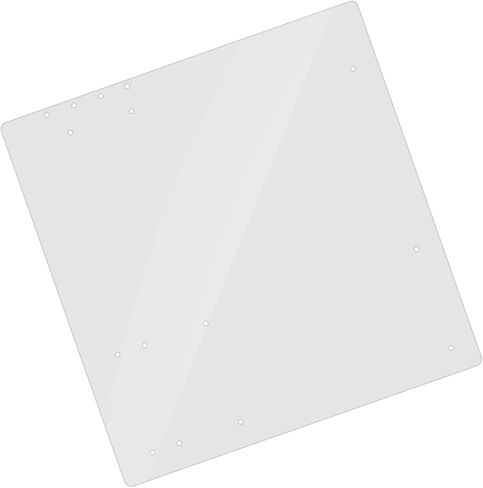 Open Frame Transparent Acrylic Overlock Computer Case DIY Base Stand for MATX Motherboard, Thickness 4mm, Size 268 X 268 Mm in Kuwait