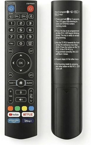 New Fit for Vseebox V5 Pro Remote,Fit for vSeeBox V3 Pro Voice Remote Control,Fit for vSeeBox V1/V2,V5Pro/V3Pro/V2Pro/V1Pro/V3Plus/,V1 Max/Elite/Max,Intelligent Bluetooth Voice Remote. in Kuwait