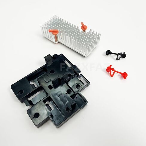 M.2 SSD Bracket 2280 Heatsink Kit استبدال Lenovo ThinkCentre M910Q M910T M910S M915 M920s M920T M710Q M710S M710T M715s M715T M720s M720T M725s Desktop 4XF0P01011 02CW373 in Kuwait