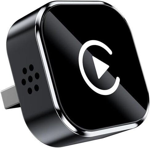 Wireless CarPlay Adapter, 2-in-1 Mini CarPlay & Android Auto Wireless Adapter, Plug & Play, Auto Connect, Car Accessories, Car Play Dongle Compatible with iPhone & Android in Kuwait