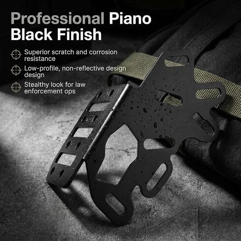 Tactical Holster Adapter for Gun Holster, Compatible with for Safariland 6000/7000, 316 Stainless Steel Tourniquet Mount,QLS Police Duty Gear Accessory in Kuwait