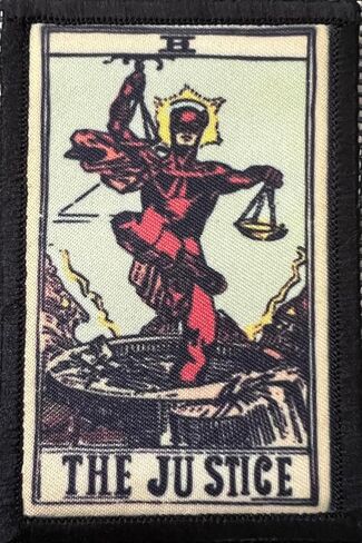 Redheaded Productions - Daredevil The Justice Morale Patch -Made in The USA- Tactical Hook and Loop in Kuwait